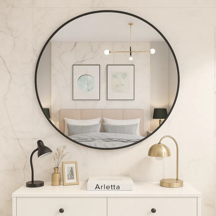 מראה עגולה דגם ״RING״