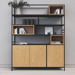 ספרייה דגם ״Geneva״: ספריות פתוחה בעיצוב מודרני