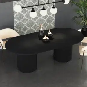 פינת אוכל דגם פאול אלון שחור