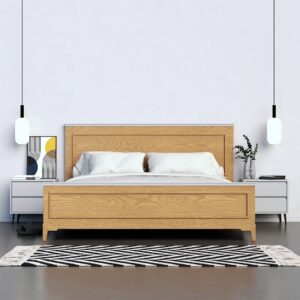 מיטה זוגית מעץ מלא דגם ״Alma״