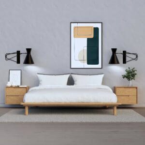 מיטה זוגית מעץ מלא דגם Classic