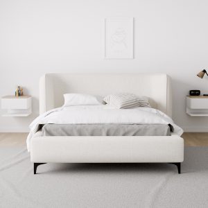 מיטה זוגית מרופדת דגם אלפא 2