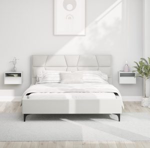 מיטה זוגית מרופדת דגם מטריקס