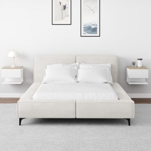 מיטה זוגית מרופדת דגם ״פוקס״