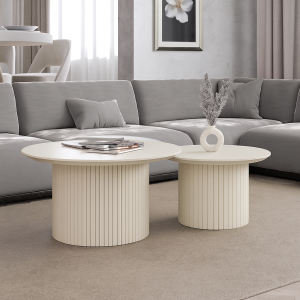 שולחנות מרלו שמנת